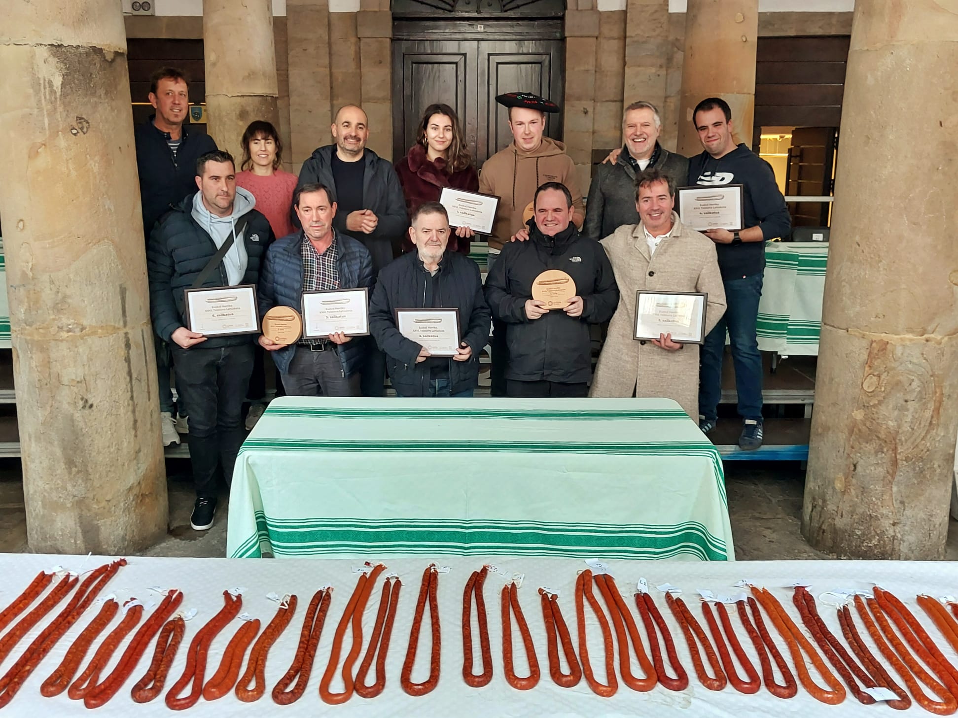 Euskal Herriko XXVII. txistorra lehiaketa ospatuko da asteazkenean