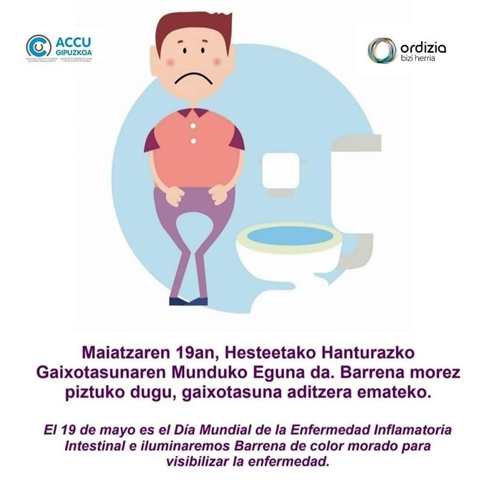 Barrena morez, Hesteetako Hanturazko Gaixotasunaren Mundu Eguna delako